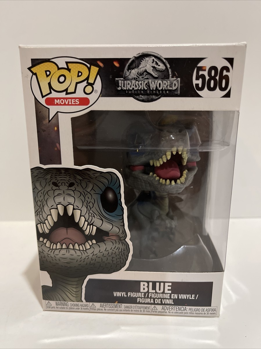 BLUE Jurassic World Fallen Kingdom Pop Movies 4