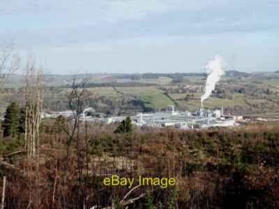 Photo 6x4 Eggers works Hexham The cloud of steam emanating from the Egger c2022
