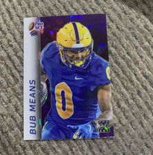 2024 PRO SET METAL RETRO BUB MEANS ROOKIE/RC #3/6 *PURPLE CRYSTALS NO SAINTS