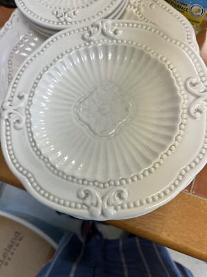 3 American Atelier Baroque Salad Plates #5286