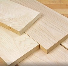 Hard Maple Hardwood 6/4 Lumber Pack: CHOOSE YOUR SIZE Kiln Dried 