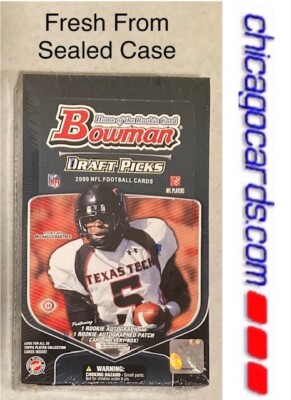2009 Bowman Draft Football Hobby Box 2 AUTO Look4 Stafford Rookie Gold 1/1