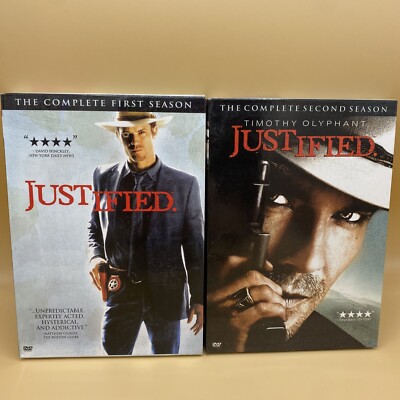 Justified Season 1 and 2 DVD Justified The Complete First Second Seasons DVD