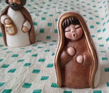 Thun Presepe BIANCO ! Maria SCONTO 50% ! no angelo club Sacra Famiglia Natività