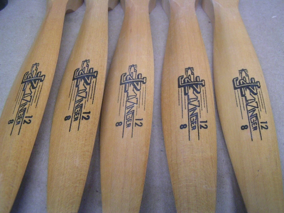 10 NEW props, 12 inch inch, JZINGER Wood 12/8 & Master Aircrew Nylon 12/6 - Image 2 of 3