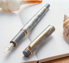 "Pilot"  Fountain Pen GRANCE FGRC-2MR-MAGY（Marble GRAY)
