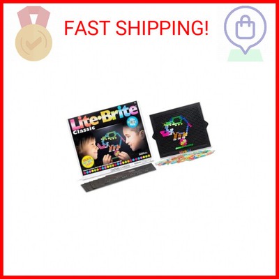 Lite Brite Classic, Favorite Retro Toy - Create Art with Light, STEM, Educationa