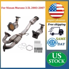 3PCS Catalytic Converter Set For Nissan Murano 2003 2004 2005 2006 2007 3.5L US