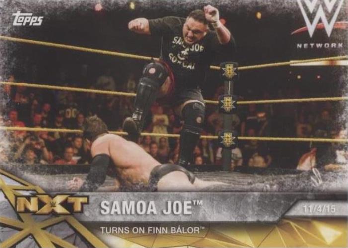 2017 Topps WWE NXT - Samoa Joe #10 - 1 of 1