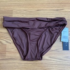 La Blanca Island Goddess Shirred Band Hipster Bottom - Java Size 4