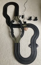 Golden Bright City Patrol Chase Slot Car Set - Sound Effects - Lighted Cars