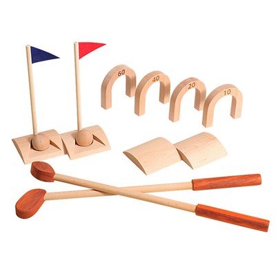 Outdoor-Putting Trick Schuss Tetherball Set Mit Basis Kinder Holz Spiel