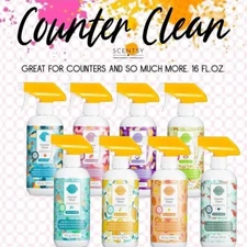 Scentsy Counter Clean ~ Bathroom Cleaner ~ Fabric Spray w/ Spray Pump