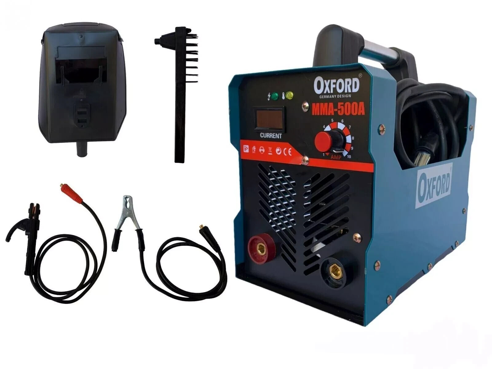 Saldatrice a elettrodo + accessori saldatura 500A elettrica inverter MMA-500A