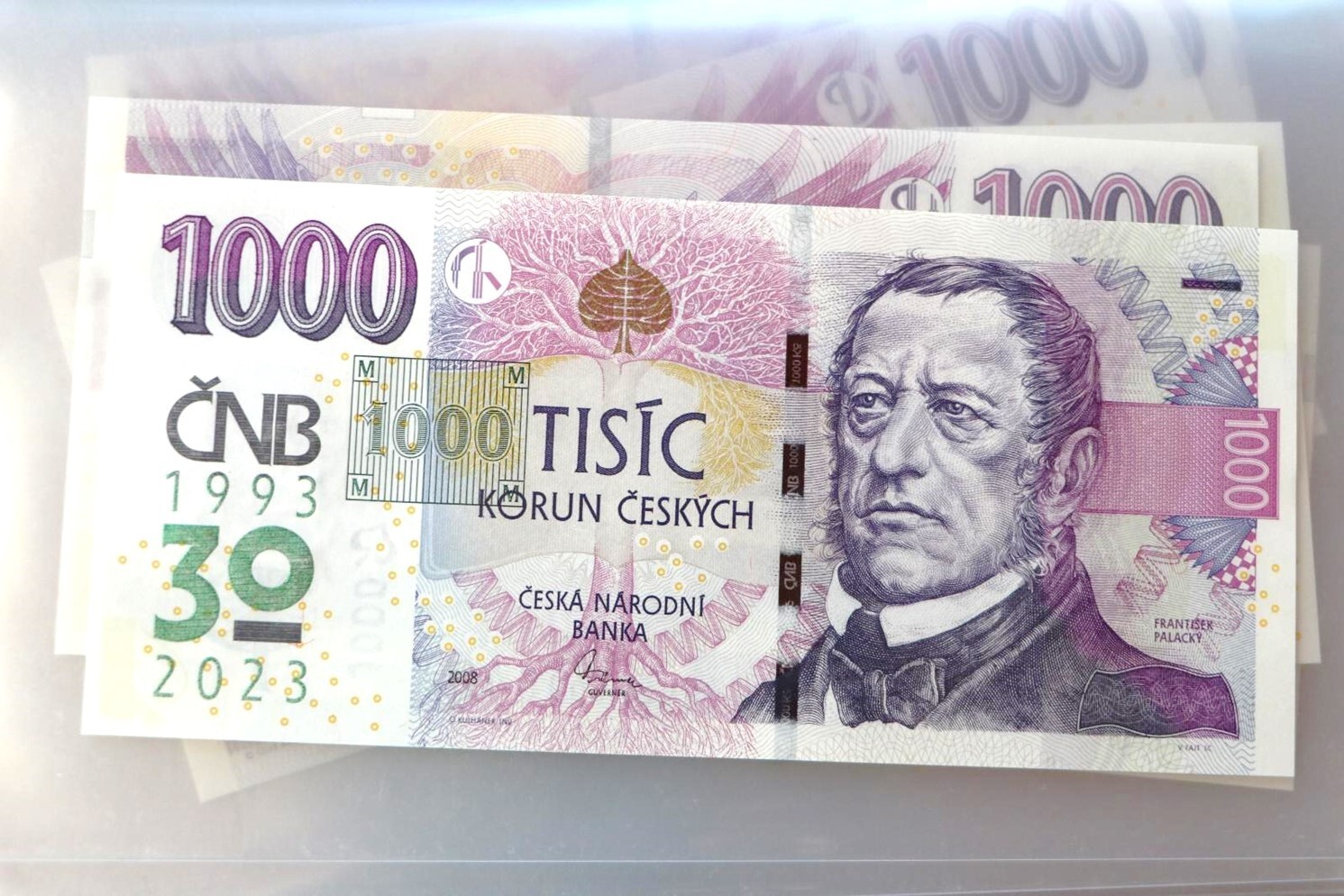 CZECHOSLOVAKIA PAPER MONEY 1000