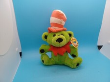 vintage novelty inc grateful dead dancing bear plush, rough shape, liquid blue