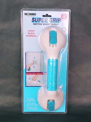 Bath Safety Super Grip Handle ez instant suction fast installation extra stable 