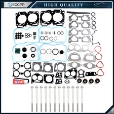 ECCPP MLS Head Gasket Bolts Set For 04-11 Subaru Saab Impreza 2.5L H4 EJ25