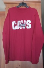 Cleveland Cavaliers NBA Long Sleeve T-Shirt Size Large NEW