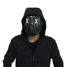 LED Light Mask DIY refit Masks Cosplay Party Dj Prop NEW