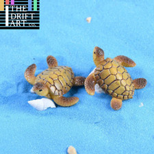 1pc Sea Turtle Tortoise Turtle Small Statue Little Figure Resin Art Toy Doll