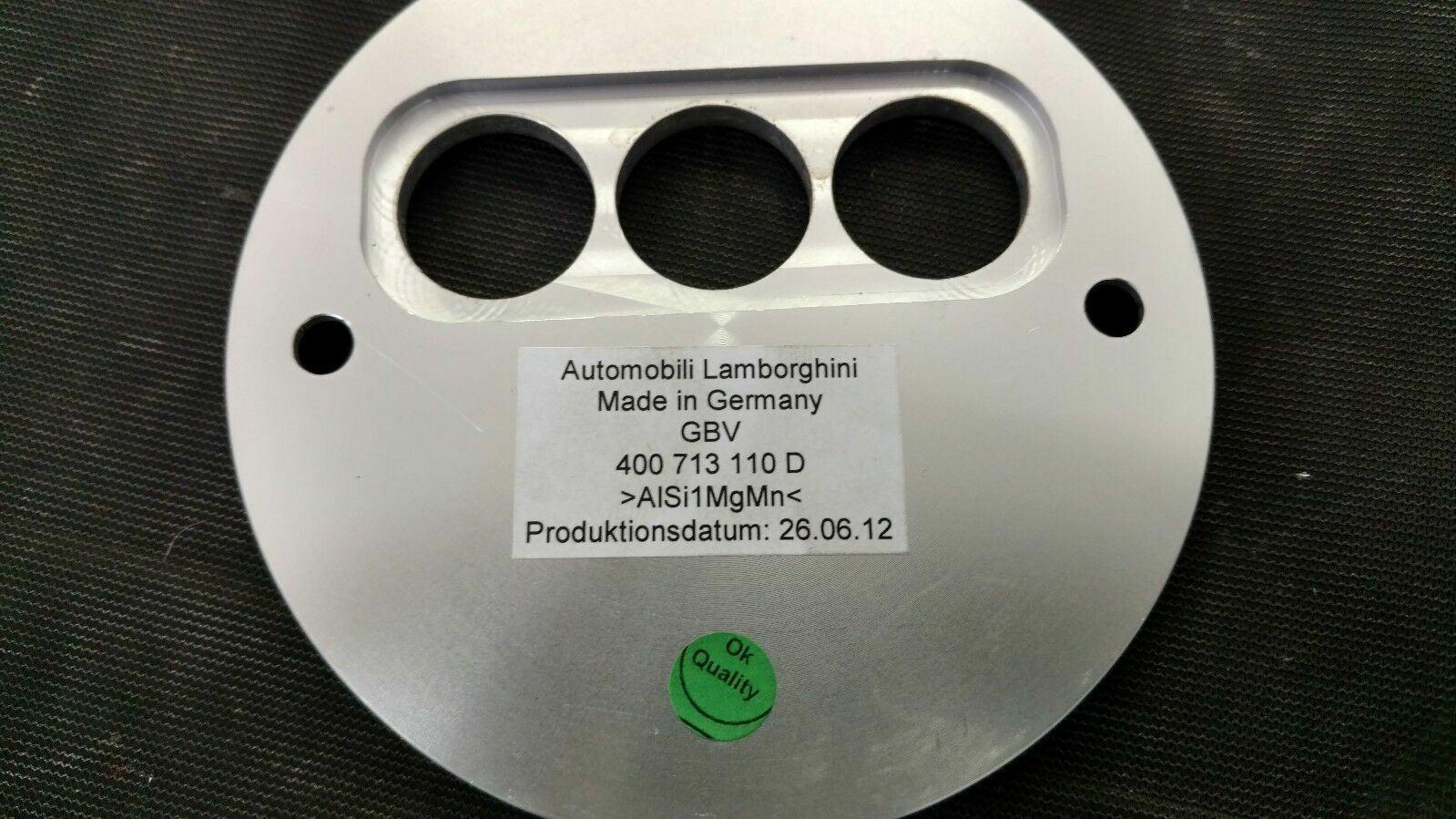 LAMBORGHINI MURCIELAGO GALLARDO LP560 E GEAR SELECTOR PLATE OEM 400713110D