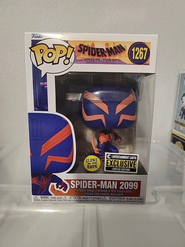 Funko Pop! Across the SpiderVerse Spider-Man 2099 #1267 Entertainment Earth GITD