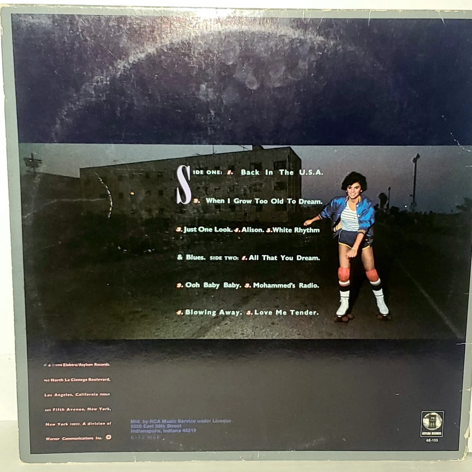 LINDA RONSTADT Living In The U.S.A. USA LP 1978 RCA Music Club Vinyl Foto 2 de 4