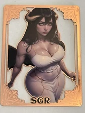 ALBEDO SGR Numbered 015/200 Goddess Story METAL ALLOY COLLECTIBLE CARD