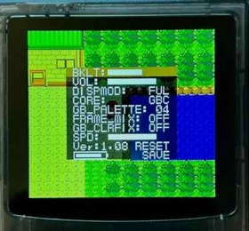 Black 💎 FPGBC Gameboy Color GBC Funnyplaying IPS Screen USB-C Rechargeable