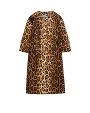 PRADA $4100 Cocoa Brown Drill Coat New & Authentic