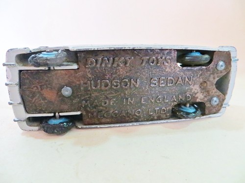 DINKY 171 'HUDSON COMMODOR SEDAN' BLUE OVER GREY. VINTAGE. ORIGINAL. COMPLETE. - Picture 6 of 6