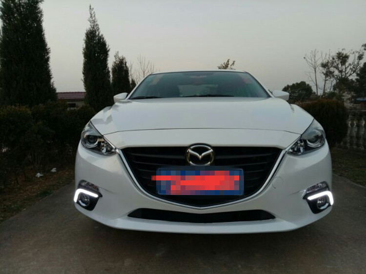 2 Pezzi Senza Errori Bianco LED Targa Luce Targa Lampada Per Mazda 3