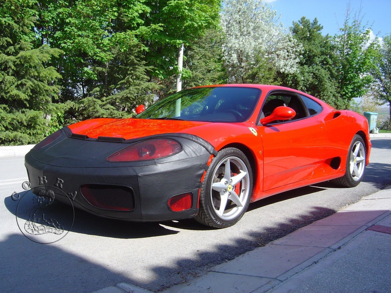 FULL MASK BRA COVER Fits FERRARI 360 MODENA 1999 2000 2001 2002 2003 2004 2005