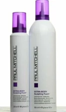 Paul Mitchell Extra Body Sculpting Foam 16.9oz & 6.7oz 2PC SET 