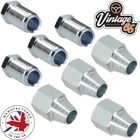 1/2" x 20 UNF Male & Female Brake Pipe Fittings Unions Joiners for 5/16" pipe x4