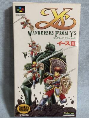 【未使用】イースIII WANDERERS FROM Ys Ys III: Wanderers from Ys (Sega Genesis) 720238101507| eBay