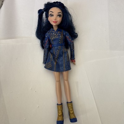 Hasbro Disney Descendants 2 EVIE Blue Doll Isle of The Lost Rare With BOOTs