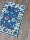 Bohemian Oushak Rug, Oushak Turkish Rug, Hand Made Contemporary Rug, 2x3 Ft — photo 10