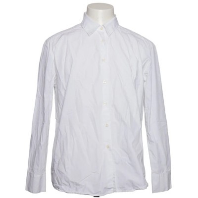 Asket, Hemd, Größe: M, THE SHIRT, Weiß, Bio-Baumwolle, Herren #q88