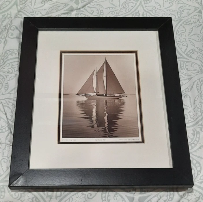 Belgique, Voilier penché von Photographie originale / Original
