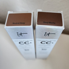 IT Cosmetics Your Skin But Better CC Cream Full Coverage SPF 50 Neutral Deep