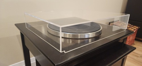 Thorens TD125 MK 1 /MK II Turntable Dust Cover - Picture 4 of 5