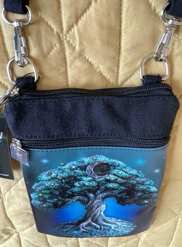 Nemesis Now Tree Of Life Small Shoulder Bag by Lisa Parker NEW - Boho Hippie  - Image 2 of 4