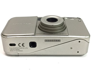 Normal] Fujifilm Tiara Zoom Compact Film Camera Silver From Japan