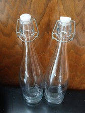 Glass Swing Top Bottles Set Of Two