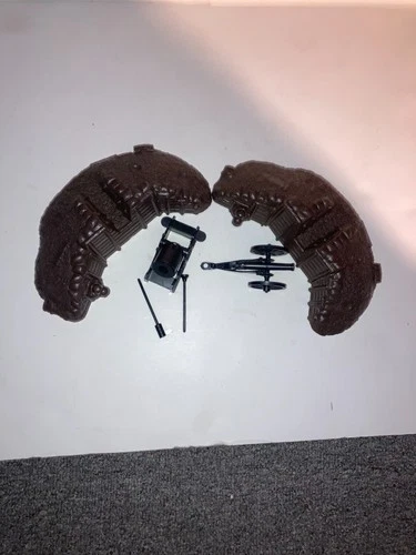 Marx Heritage Blue & Gray Civil War Playset Redoubts  cannons