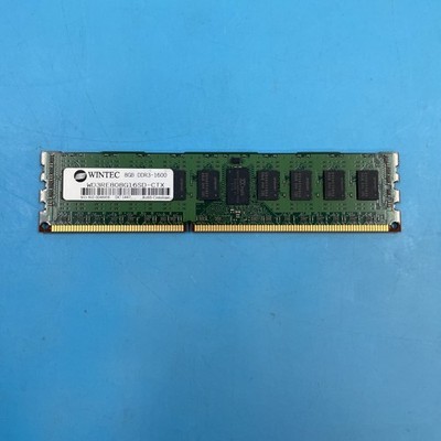 (LOT OF 6) Wintec 8GB PC3-12800R DDR3-1600 2Rx8 RDIMM Server RAM