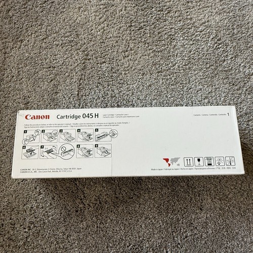 Genuine Canon 045 H Magenta Pink High Yield Capacity Toner Cartridge 1244C001 - Afbeelding 4 van 4