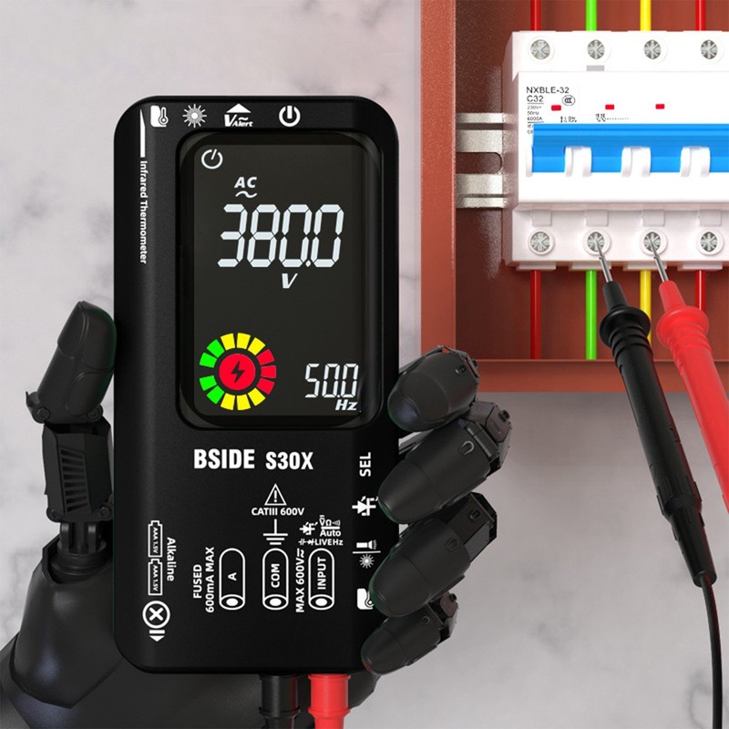 BSIDE S30X Digital Multimeter AC DC Voltmeter Ammeter Ohmmeter Volt Tester MetiN